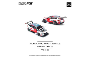 HONDA Civic Type-R (FL5) TCR *Presentation*, white/red/black