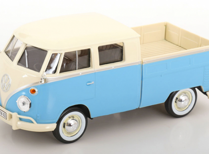 VOLKSWAGEN T1 Type 2 Double Cab Pick-up (1962), Ligth Blue White