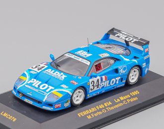 FERRARI F40 34 Le Mans #34 (1995), blue