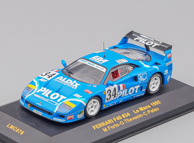 FERRARI F40 34 Le Mans #34 (1995), blue