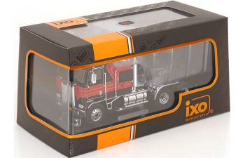 KENWORTH K100 Aerodyne Tractor Truck 3-assi (1976), Black Red