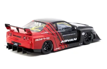 NISSAN Skyline LB-ER34 Super Silhouette *ADVAN*, black/red