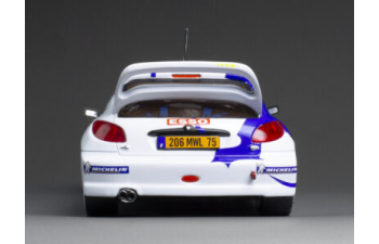 PEUGEOT 206 WRC Team Peugeot ESSO №15 2nd Rally Sanremo G.Panizzi/H.Panizzi (1999)