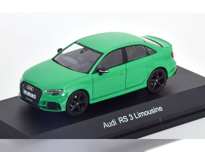 AUDI RS3 Saloon (2016), green