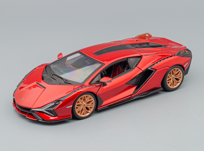 LAMBORGHINI Sian FKP37 (2020), rot metallic