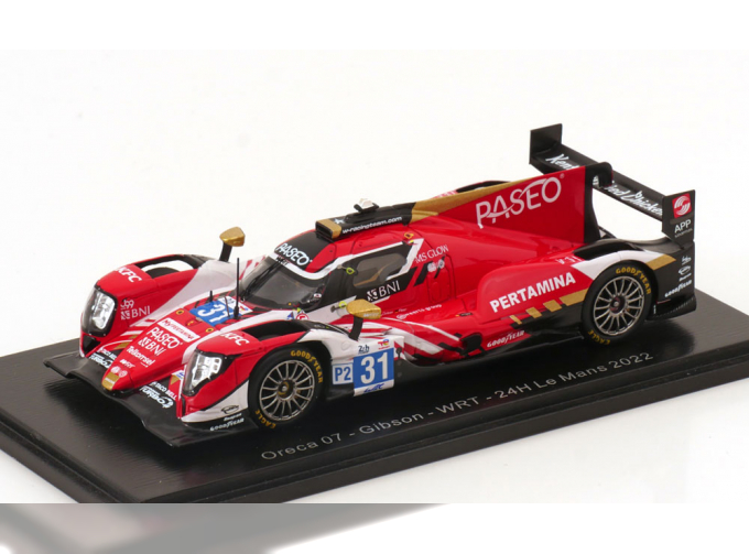 ORECA 07 Gibson №31 24h Le Mans, Gelael/Frijns/Rast (2022)