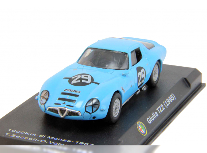 ALFA ROMEO Giulia TZ2 #29 (1965), light blue