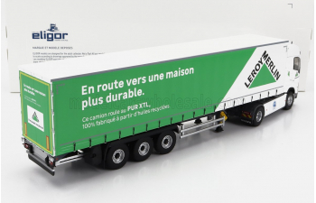 VOLVO Fh4 500 Truck Telonato Leroy Merlin Transports (2020), White Green