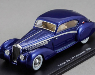 DELAGE D8 120 Letourneur (1938), dark blue