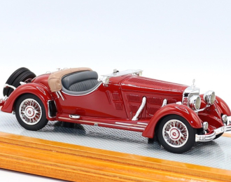 Mercedes-Benz 500K Russian Roadster 1934 Sindelfingen sn105351 Original Car, Red