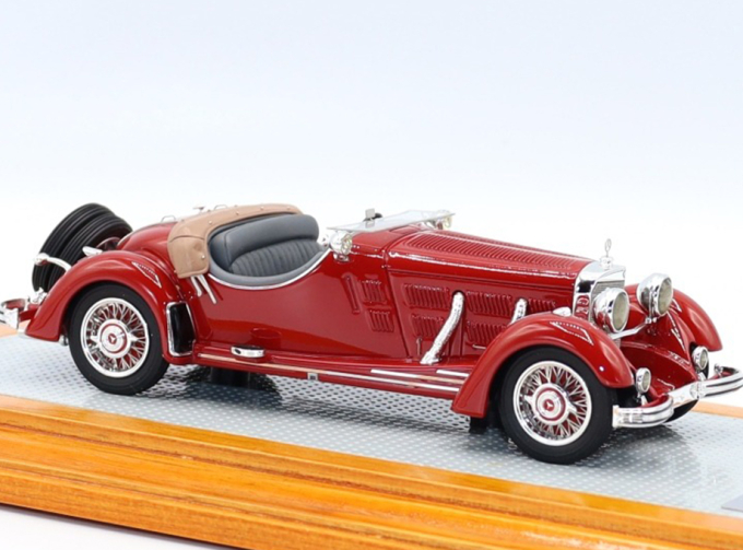 Mercedes-Benz 500K Russian Roadster 1934 Sindelfingen sn105351 Original Car, Red