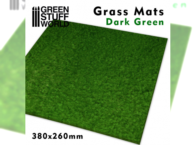 Коврик имитирующий траву - Темно-Зеленый / Grass Mats - Dark Green