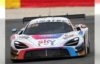 McLAREN 720s Gt3 Evo Team Sky Tempesta Racing №93 3rd Bronze Cup 24h Spa (2023) J.Schmidt - J.Hui - C.Froggatt - E.Cheever, White