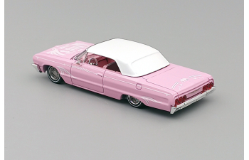 CHEVROLET Impala Convertible LowRider (1964), pink