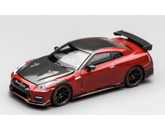 NISSAN GT-R (R35) NISMO COUPE (2022), red/black