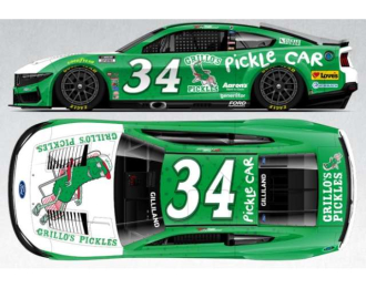Ford Mustang #34 Todd Gilliland *Grillo`s Pickles*, green/white 2025
