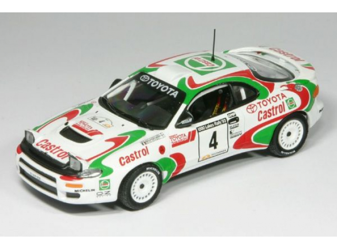 TOYOTA Celica Turbo 4WD #4 J.Kankkunen - D.Giraudet (1993), white / green