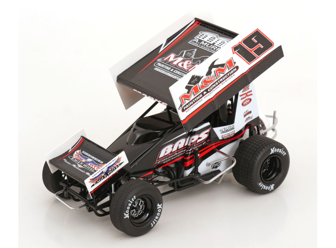 Murray-Marks Motorsports Sprint Car #19 Brent Marks (2022)