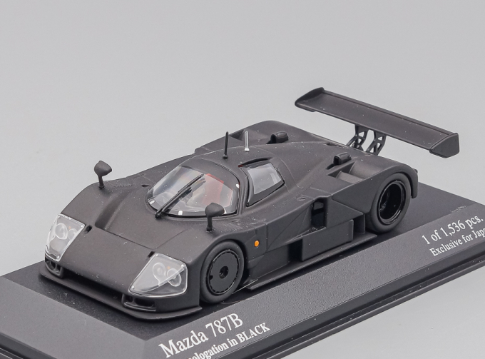 MAZDA 787B Homologation in BLACK