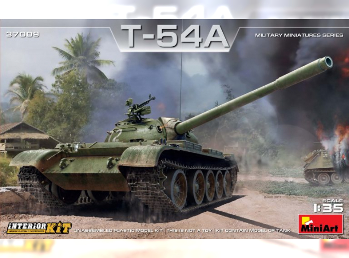 Сборная модель Танк Т-54A INTERIOR KIT
