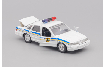 FORD Crown Victoria Orlando Police, white
