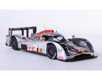 ASTON MARTIN Lola 22 LMP1 Le Mans (Vanina Ickx – Maxime Martin - Bas Leinders) 2011, silver