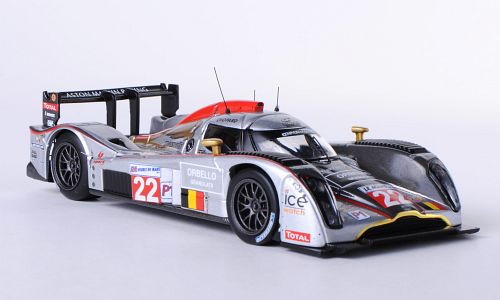 ASTON MARTIN Lola 22 LMP1 Le Mans (Vanina Ickx – Maxime Martin - Bas Leinders) 2011, silver