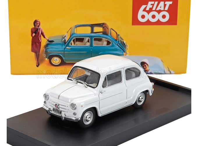 FIAT 600d Berlina (1960), Bianco - White