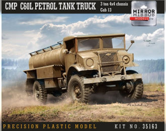 Сборная модель CMP Chevy C60L Petrol Tank Truck 3 ton 4x4 chassis