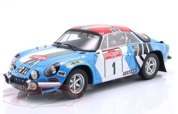 ALPINE-RENAULT A110 1800 Winner Rallye SanRemo ena-Luc Thérier, Jacques Jaubert (1973)