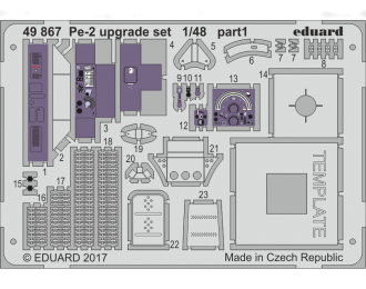 Фототравление Pe-2 upgrade set