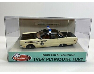 PLYMOUTH Fury Tennessee State Trooper (1969), beige / black