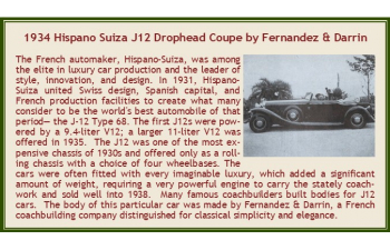 HISPANO SUIZA  J12 Купе производвства Фернандес и Даррен (Париж) (1934), зеленый