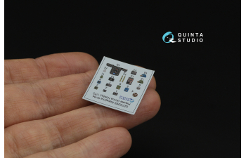 3D Декаль интерьера кабины Nakajima Ki-84 (Arma Hobby)