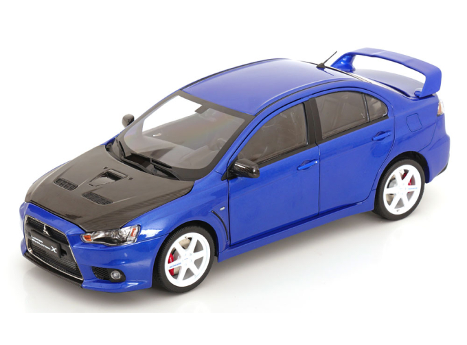 MITSUBISHI Lancer Evo X, blue metallic carbon
