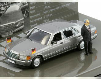 MERCEDES-BENZ 500 SEL W126 Helmut Kohl (1989), silver