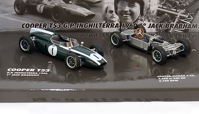 COOPER T53 GP Great Britain  with Chassis, Brabham (1960)