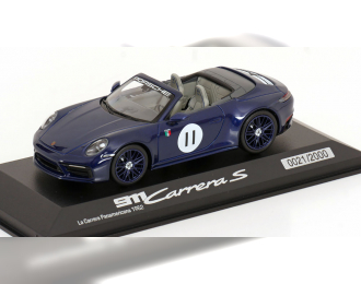 PORSCHE 911 Carrera S Cabrio Panamericana Special (2024), dark blue