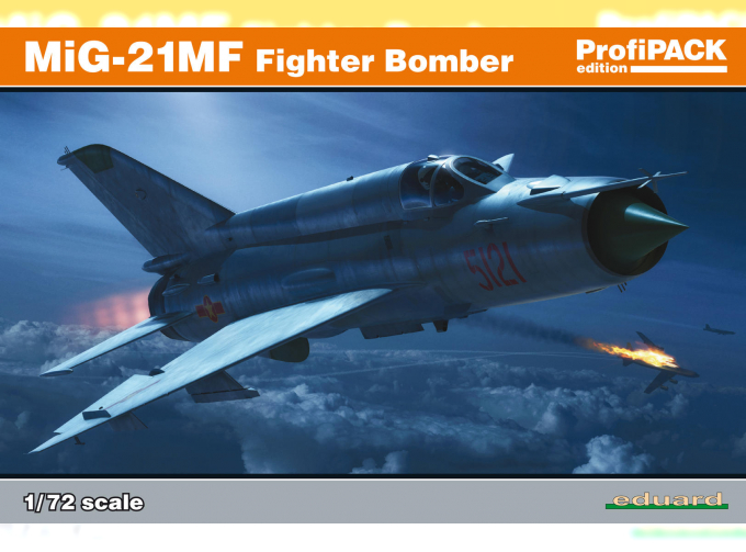 Сборная модель MiG-21MF Fighter-Bomber