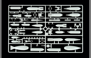 Сборная модель Набор бомб WWII German Aircraft Weapons