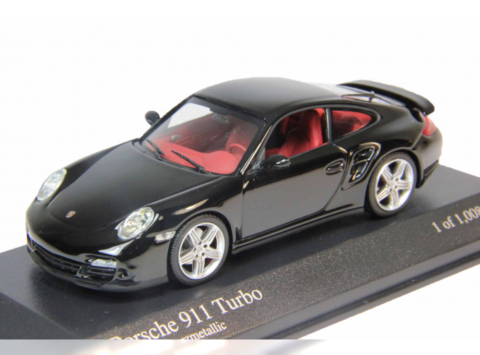 PORSCHE 911 Turbo 997 (2006), black metallic