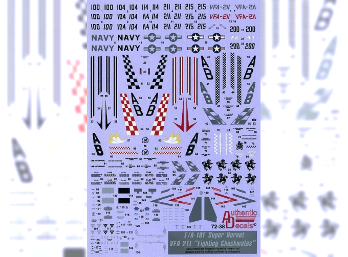 Декаль на F/A-18F Super Hornet VFA-211
