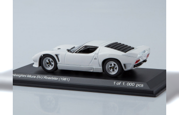 LAMBORGHINI Miura SVJ Roadster (1981), white