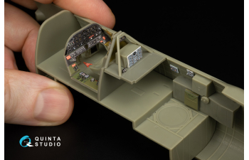 3D Декаль интерьера кабины Vultee Mk.II Vengeance (Dora Wings) (малая версия)