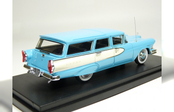 EDSEL Villager four-doors station wagon (1958), blue