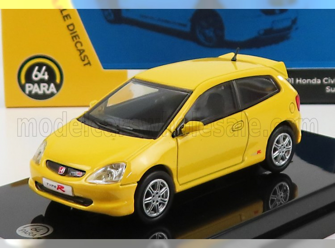 HONDA CIVIC TYPE-R EP3 LHD 200 (2001), sunlight yellow