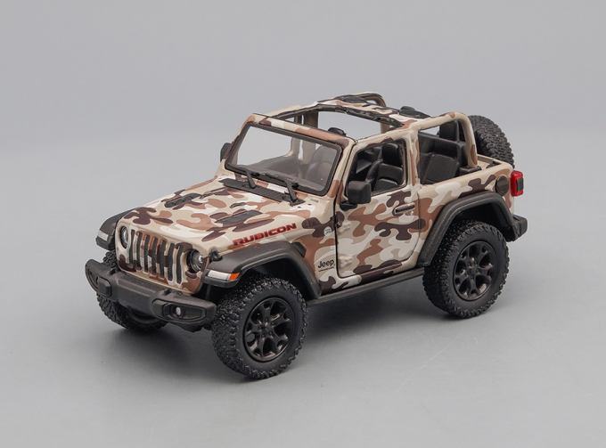 JEEP Wrangler Open (2018), camouflage brown