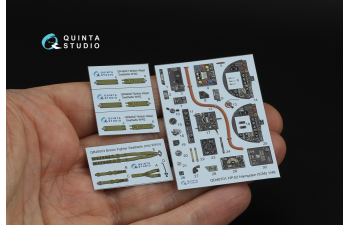 3D Декаль интерьера кабины HP.52 Hampden (ICM)