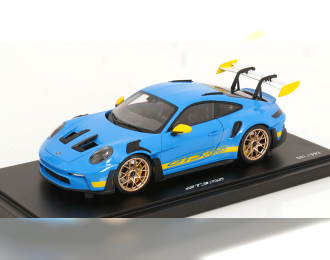 PORSCHE 911 992 Gt3 Rs Coupe (2023), Blue / Yellow