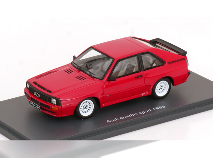 AUDI Quattro Sport (1985), red